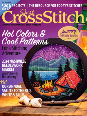 (image for) Just Cross Stitch Summer 2024 Magazine